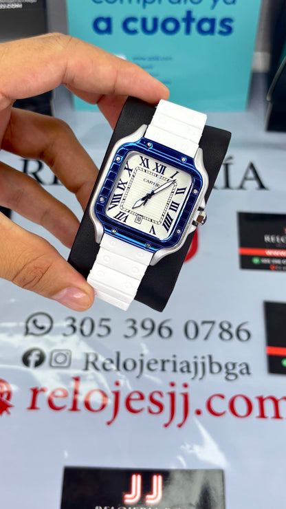 CARTIER DO´SANTOS GOMA PARA HOMBRE REF-BPB