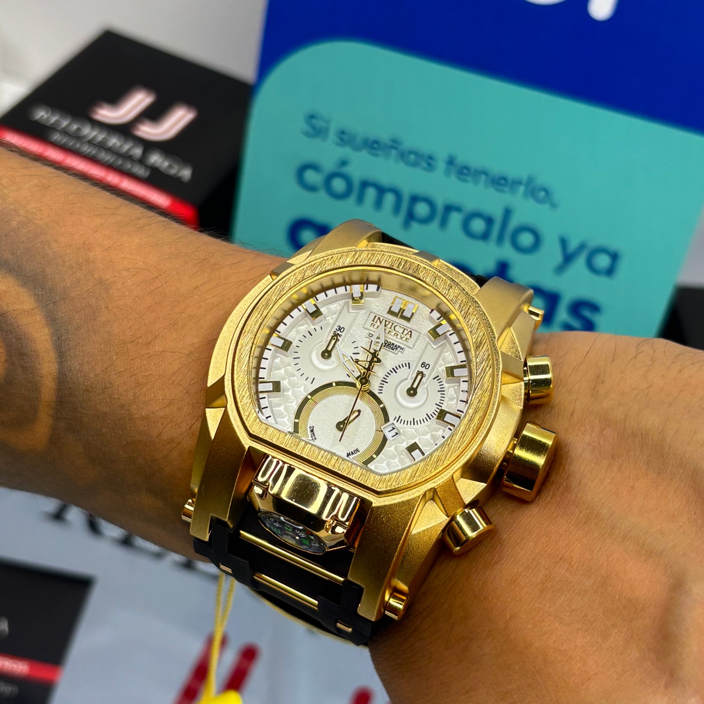 INVICTA BOLT ZEUS  GOMA PARA HOMBRE REF-NB