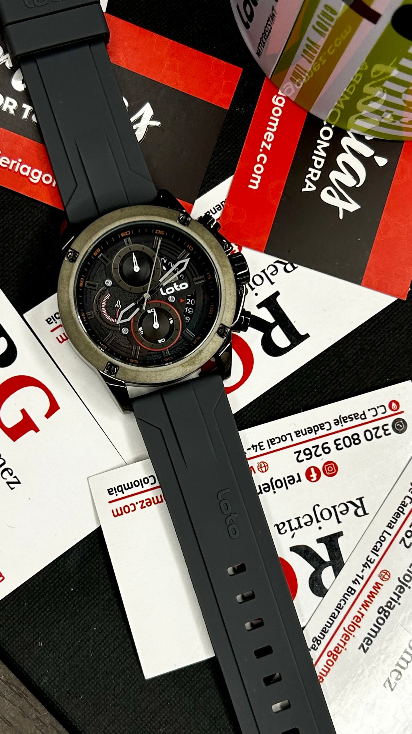 LOTO ORIGINAL CRONOGRAFO REF-LT2428-G