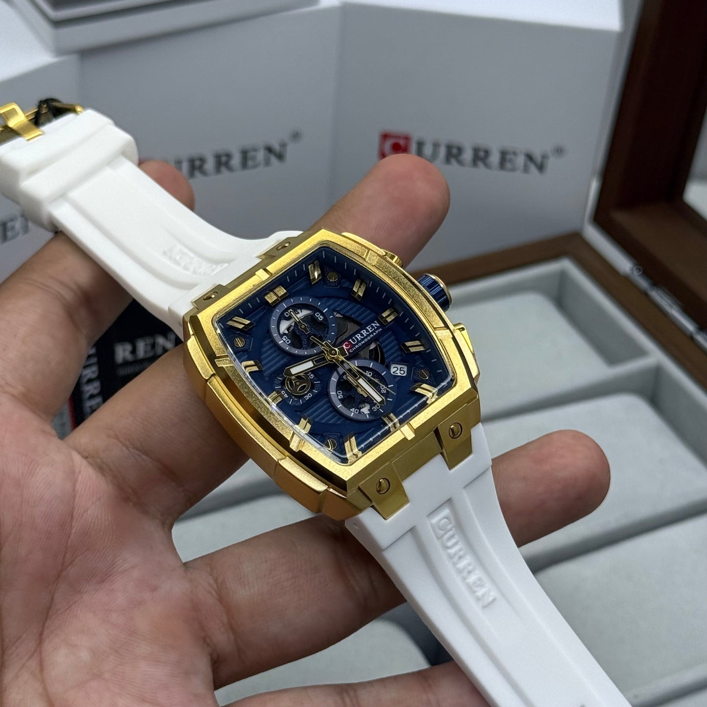 CURREN x GUESS ORIGINAL PARA HOMBRE FUNCIONAL REF 8488 BA