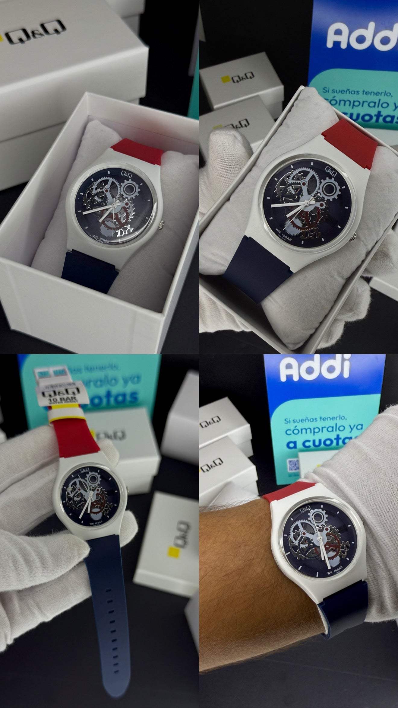 QyQ SUMERGIBLE TIPO SWATCH UNISEX ORIGINAL REF-V39A-507VY