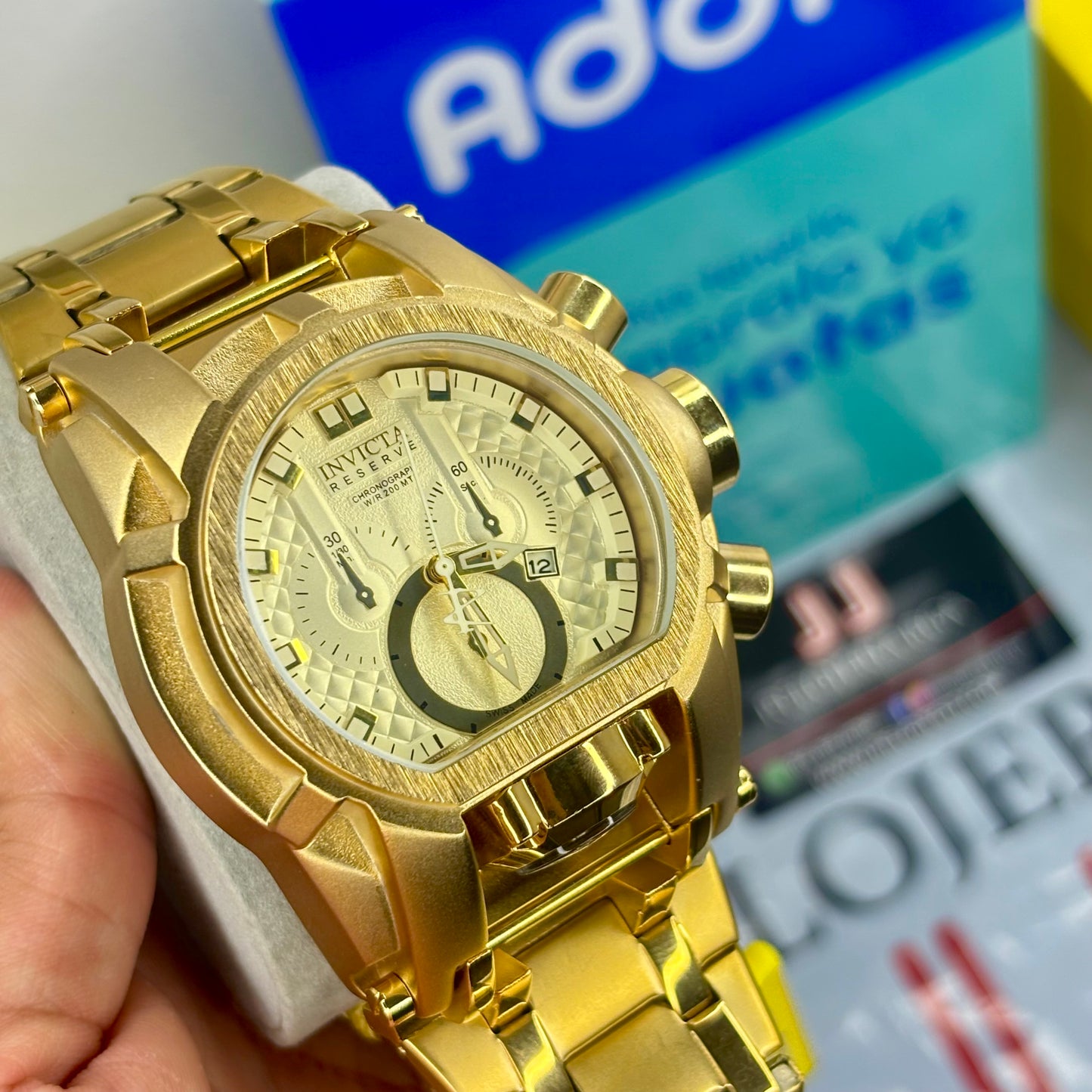 INVICTA BOLT ZEUS  ACERO PARA HOMBRE REF-DB