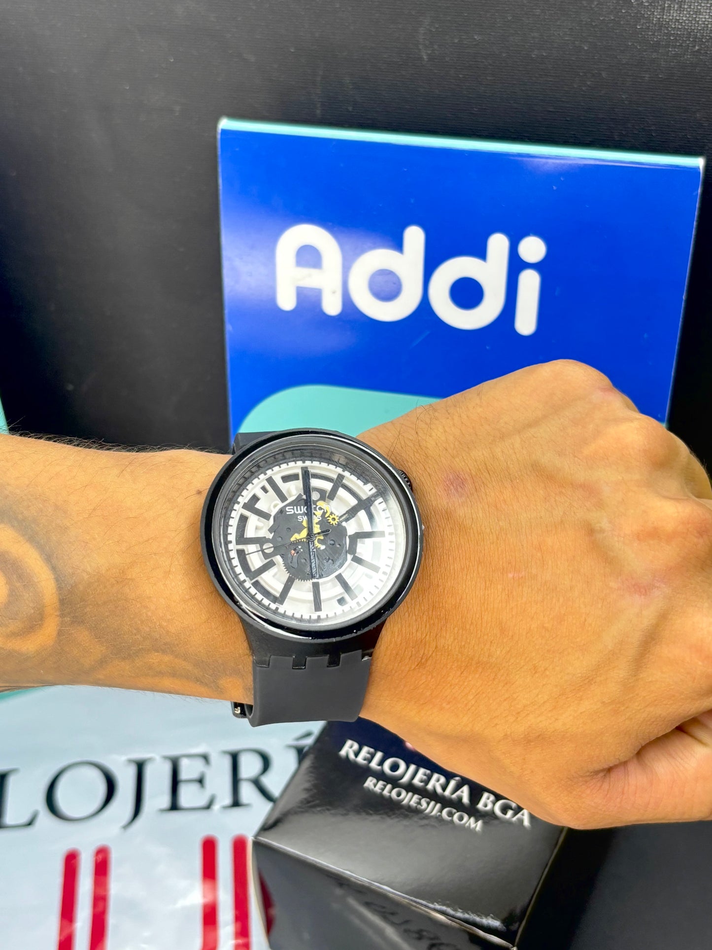 SWATCH SB0 NEGRO PARA HOMBRE REF-NN