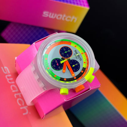 SWATCH ORIGINAL NEON JELLY ALTA GAMA UNISEX REF SCK104