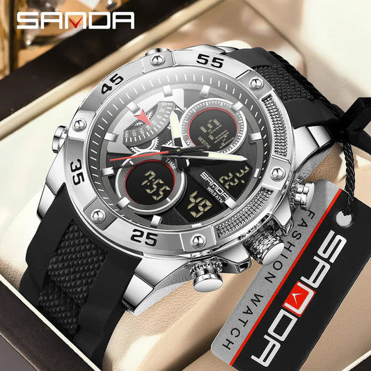 SANDA X CASIO SUBMERGIBLE PARA HOMBRE REF 5104-NP