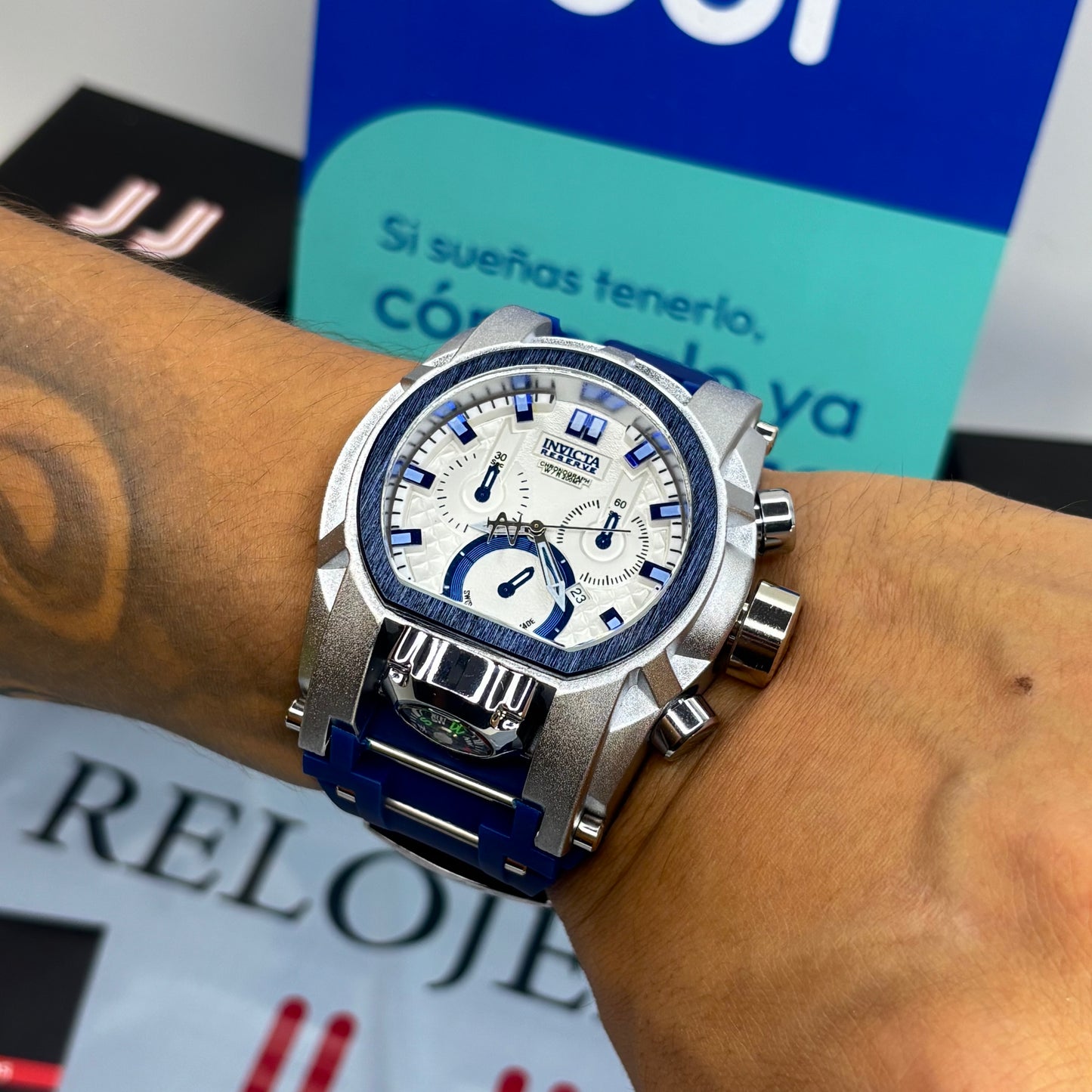 INVICTA BOLT ZEUS GOMA PARA HOMBRE REF-A