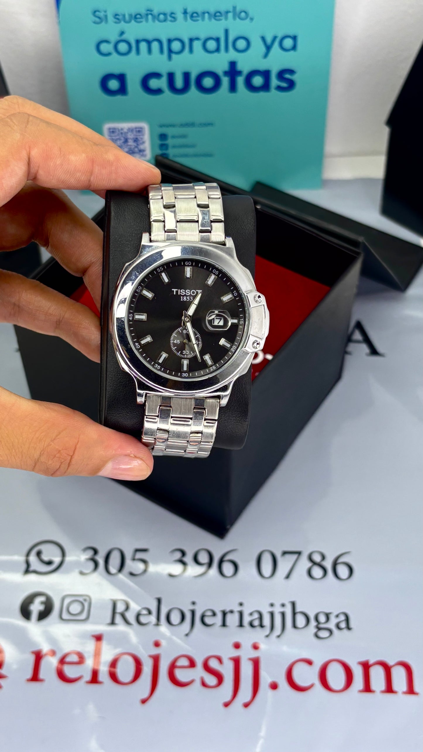 TISSOT  PARA HOMBRE CLASICO EN ACERO REF-PN
