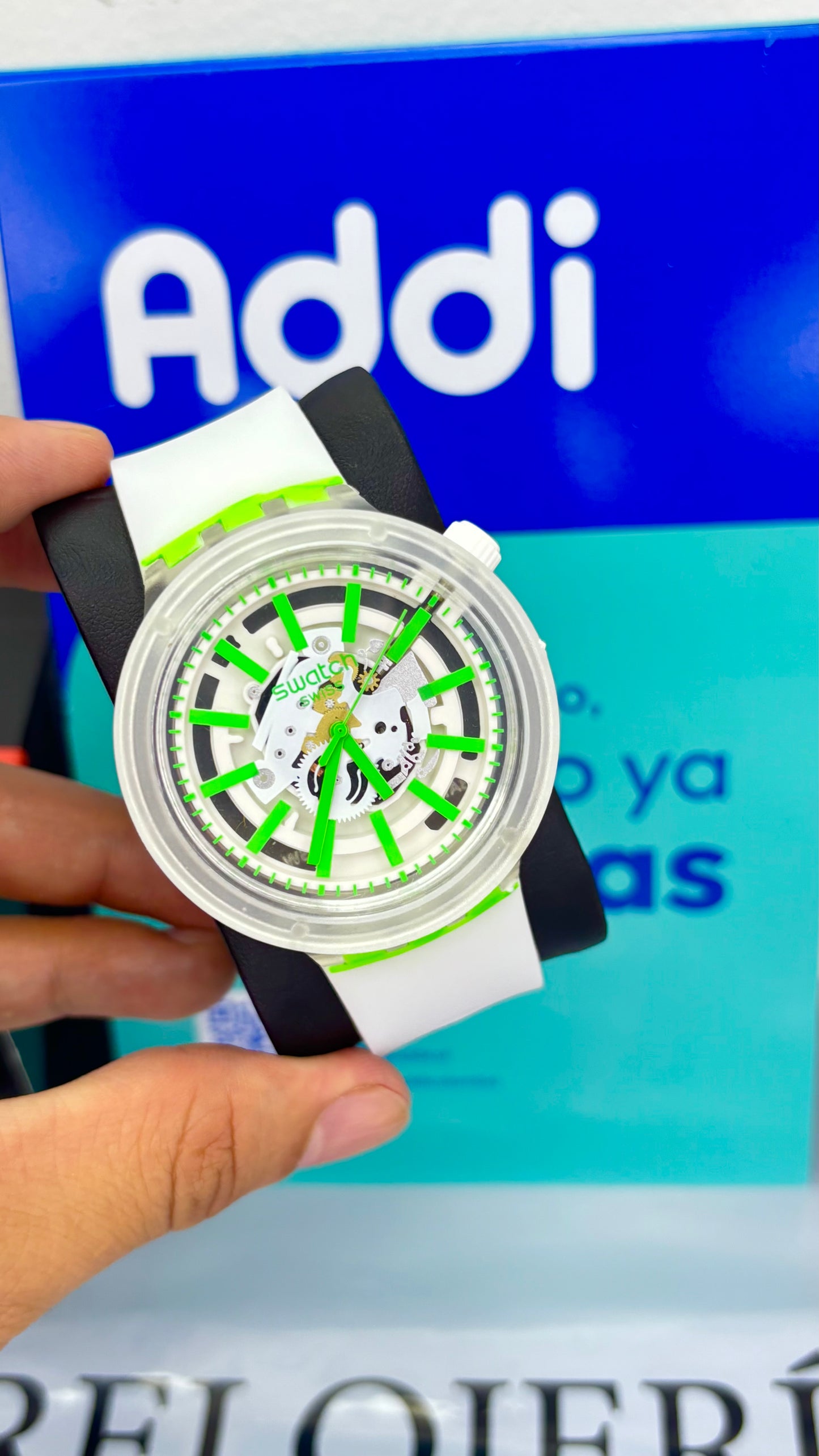 SWATCH SB0 NEON PARA HOMBRE REF-BV