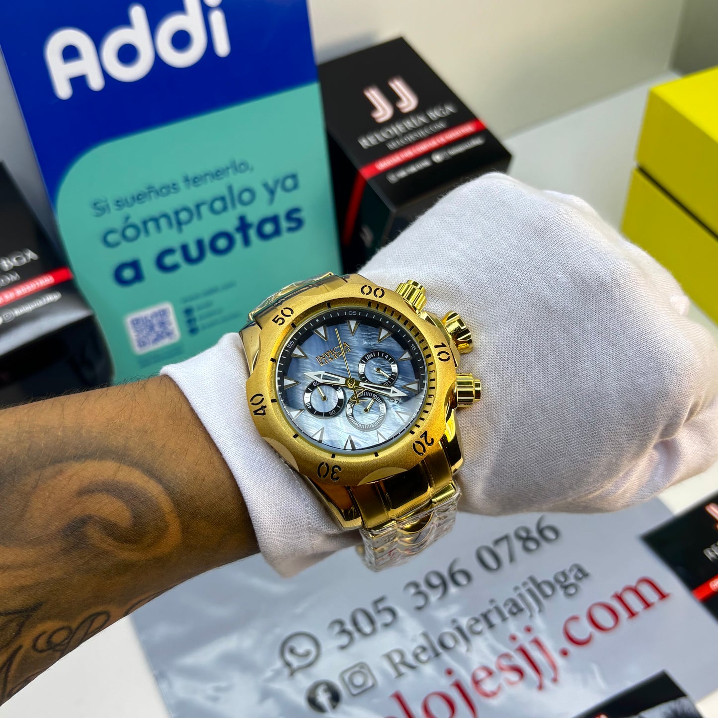 INVICTA VENOM FUNCIONAL 3 PARA HOMBRE REF-DC