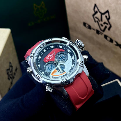 G FOX ORIGINAL DOBLE HORA POR INVICTA SUMERGIBLE PARA HOMBRE REF-1976G2-R