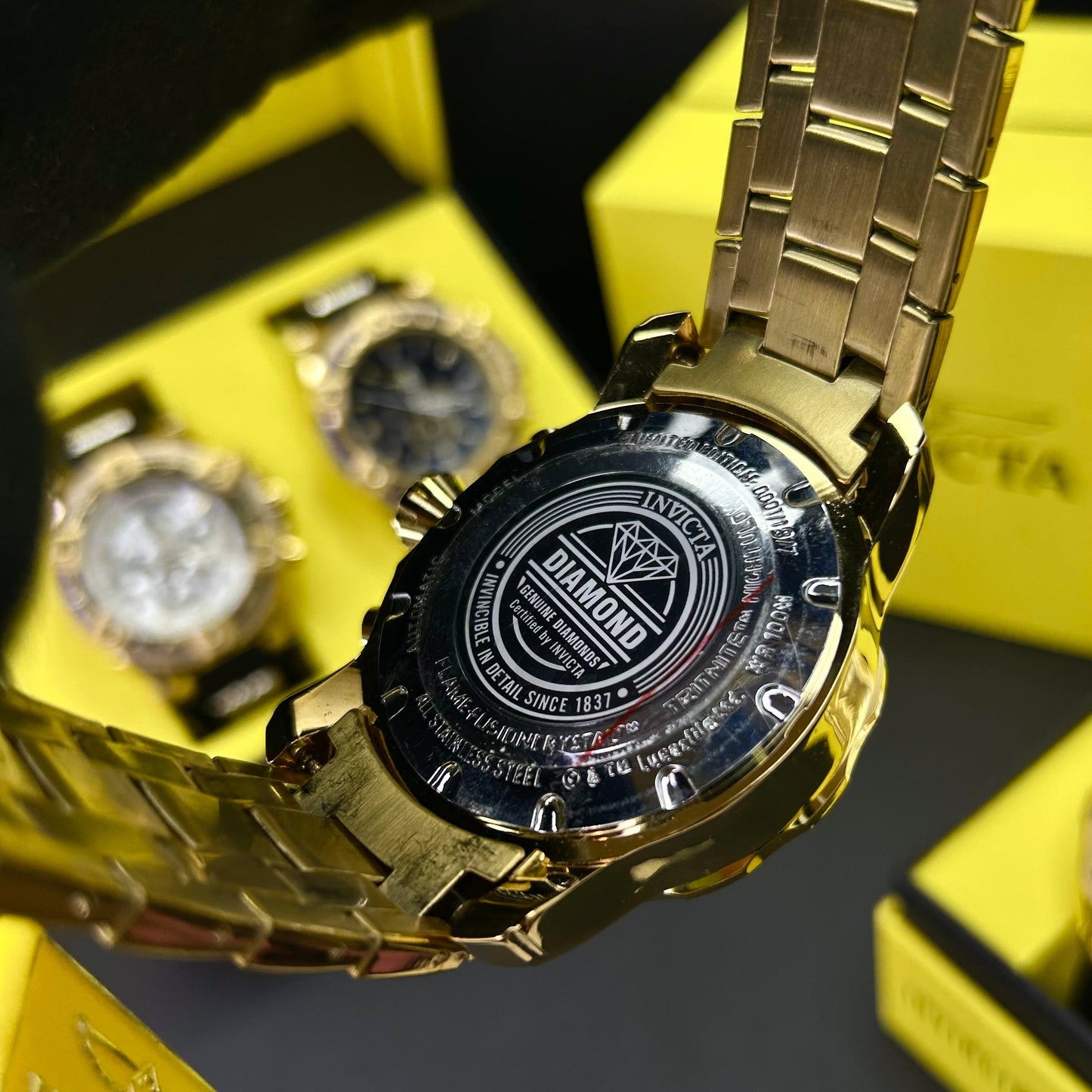 INVICTA PRO DIVER FUNCIONAL DIAMONT PARA HOMBRE REF-DB