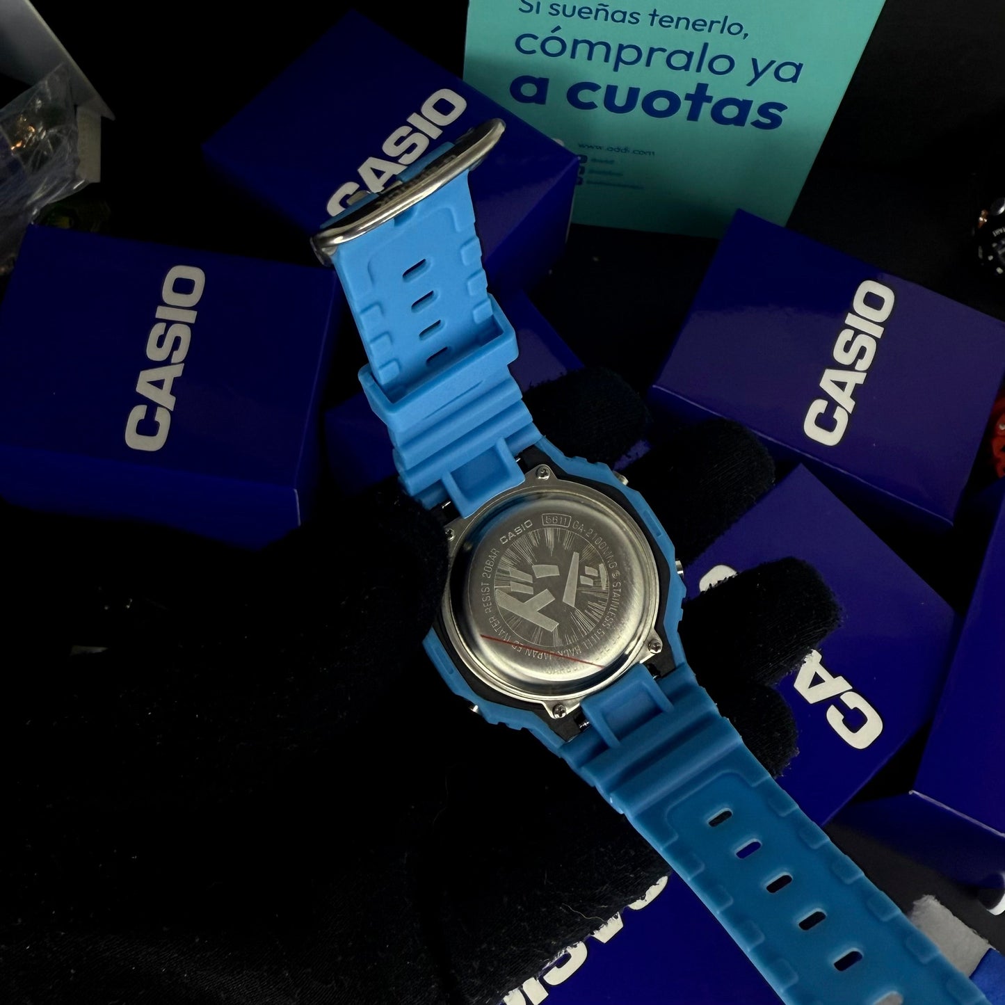 CASIO G-SHOCK PARA HOMBRE REF-GA2100-A