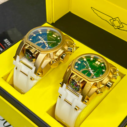 PAREJA  INVICTA BOLT ZEUS GOMA HOMBRE Y DAMA REF-BV