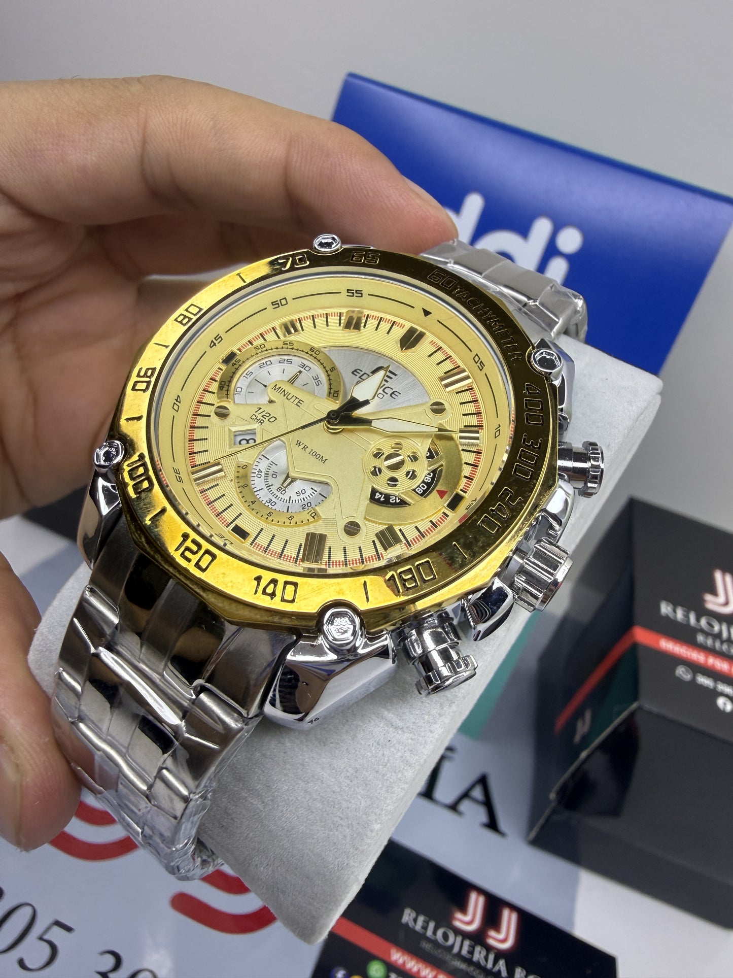 CASIO EDIFICE 550 PARA HOMBRE REF-PD