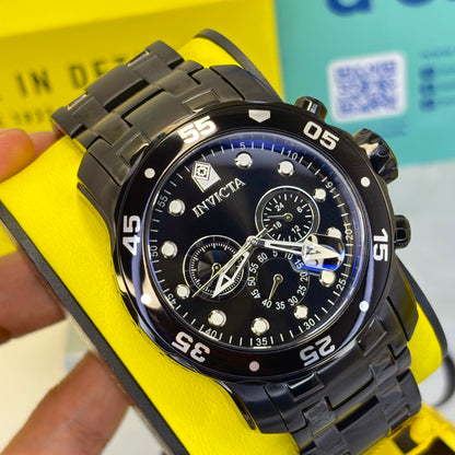 INVICTA PRO DIVER ORIGINAL PARA HOMBRE REF- 0076 -NEGRO