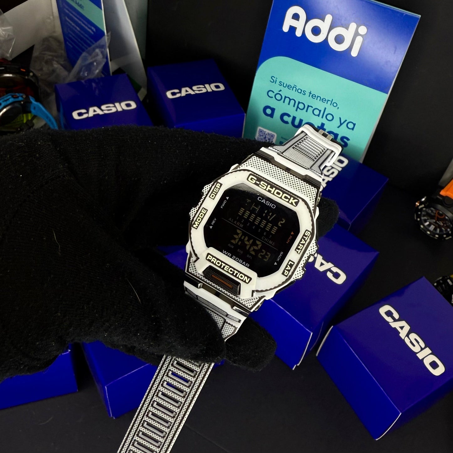 CASIO G-SHOCK PARA HOMBRE REF-GBD200-B