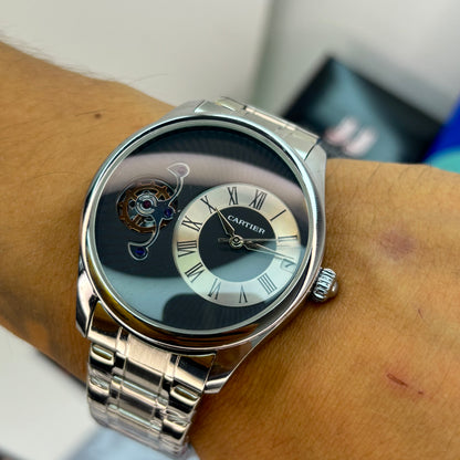 CARTIER ROMANO DOBLE MAQUINA PARA HOMBRE REF-PAZLS