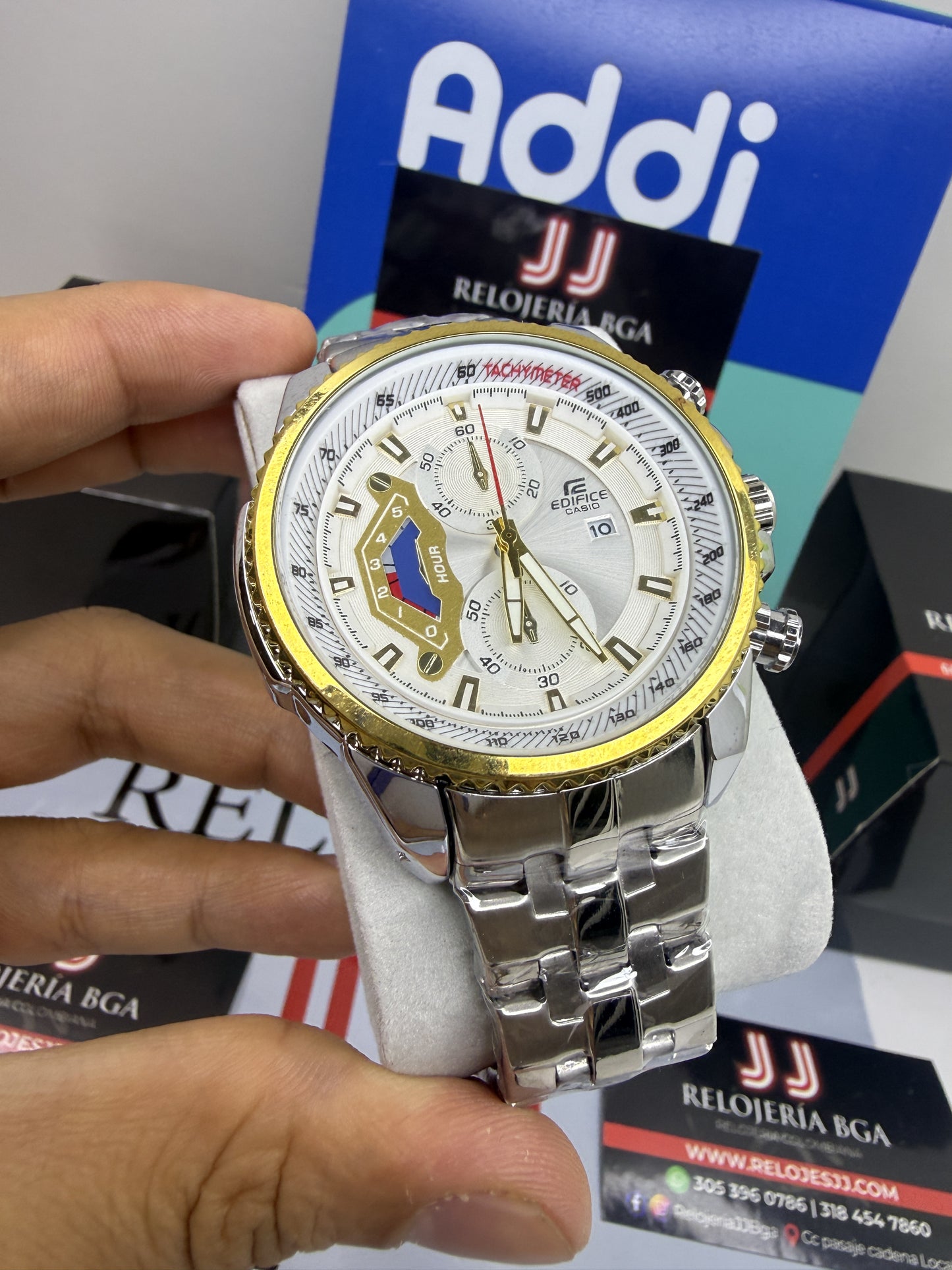 CASIO EDIFICE 558 PARA HOMBRE REF-PDB