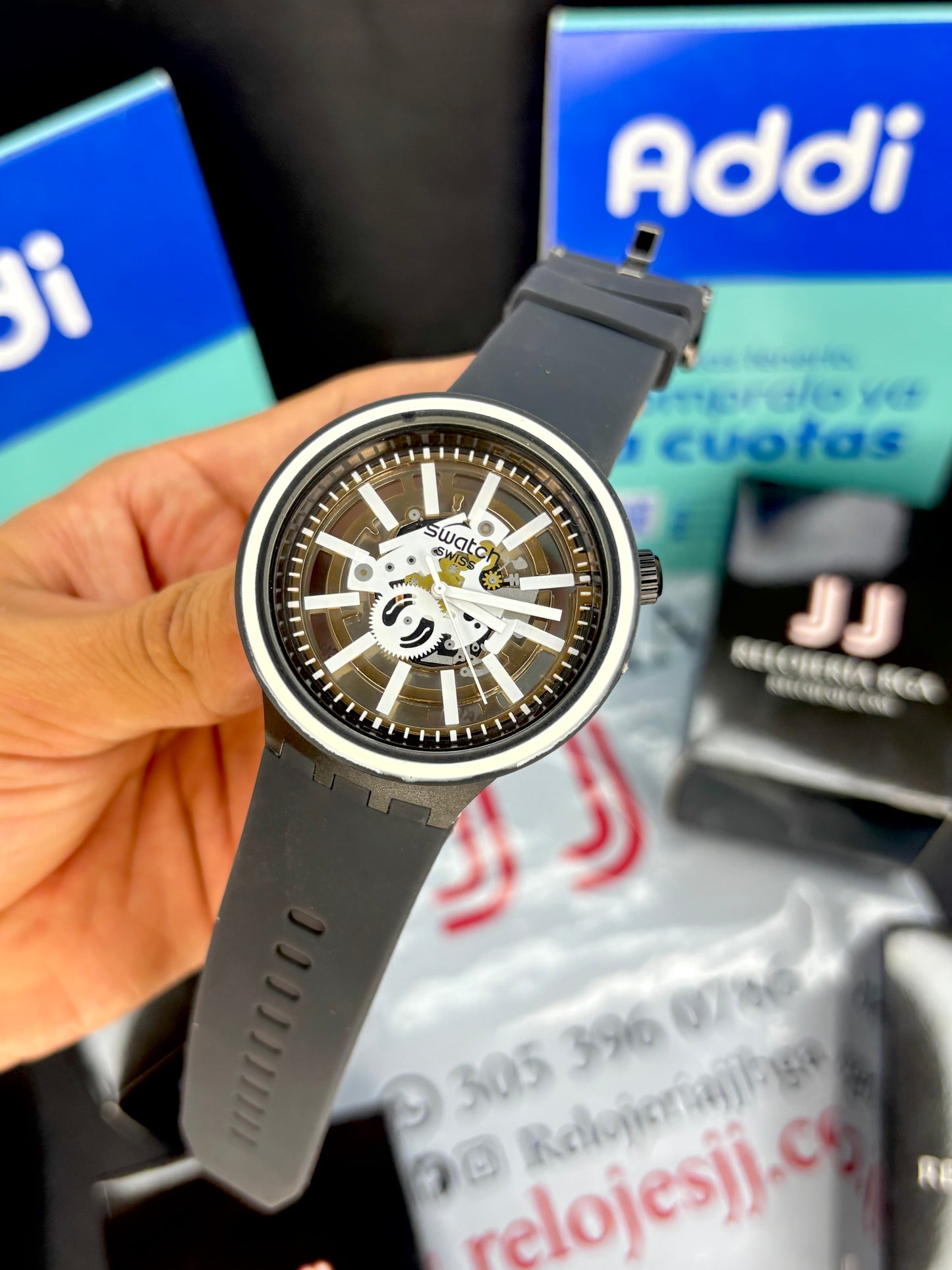 SWATCH SB0 NEGRO PARA HOMBRE REF-NB