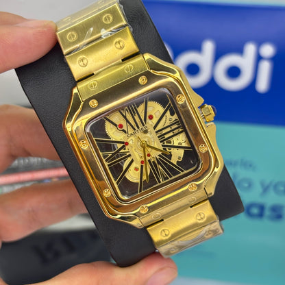 CARTIER SKELETON SANTOS PARA HOMBRE REF-D