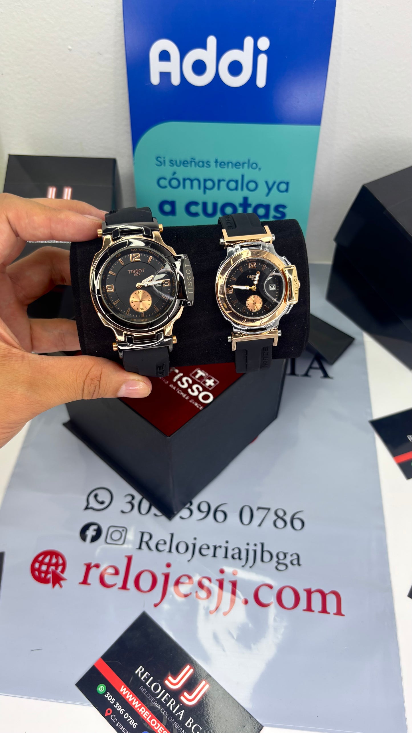 PAREJA DE TISSOT REF-T-RACE-NN