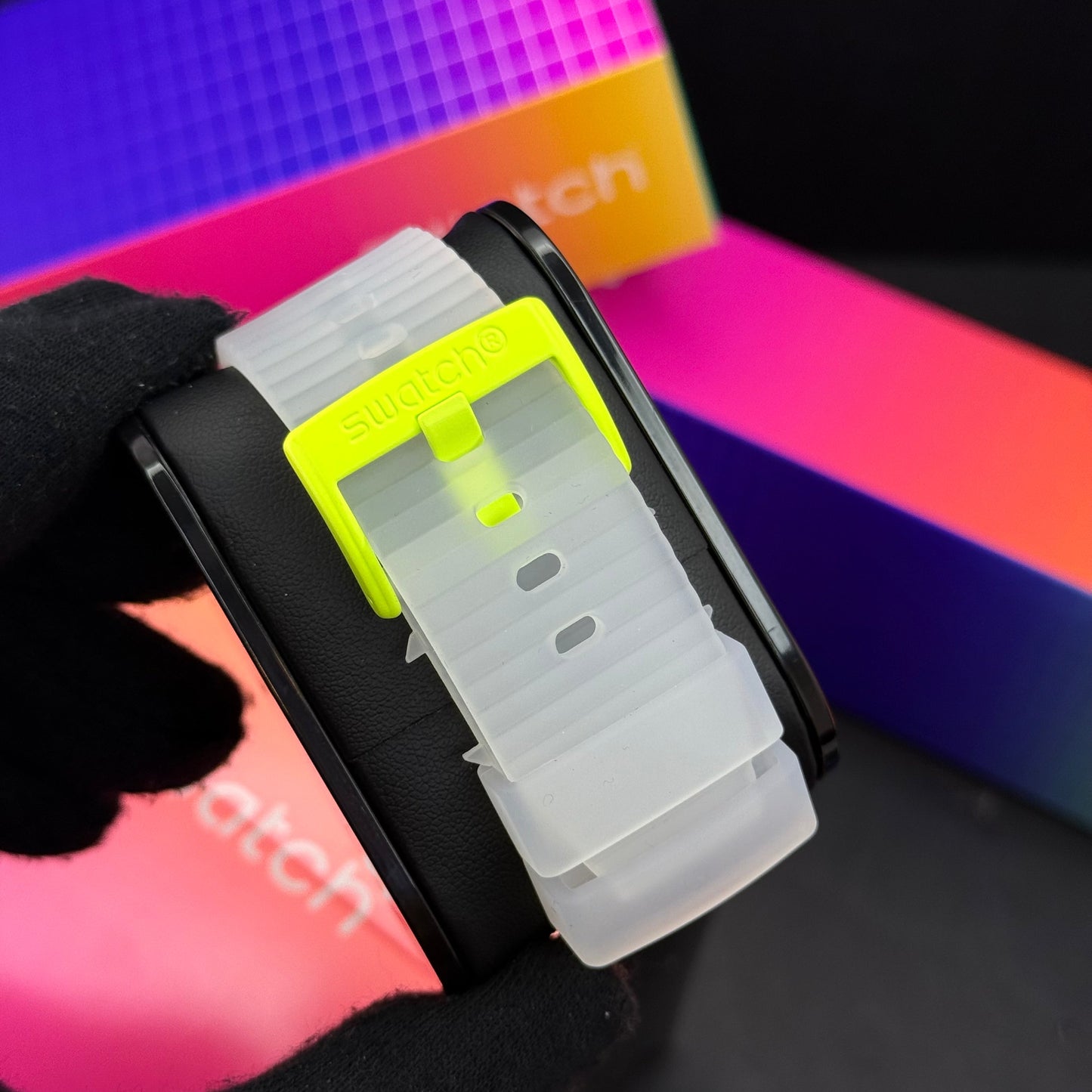 SWATCH ORIGINAL NEON JELLY ALTA GAMA UNISEX REF SCK104