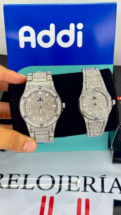PAREJA HUBLOT CUBANO HOMBRE Y DAMA  REF-P
