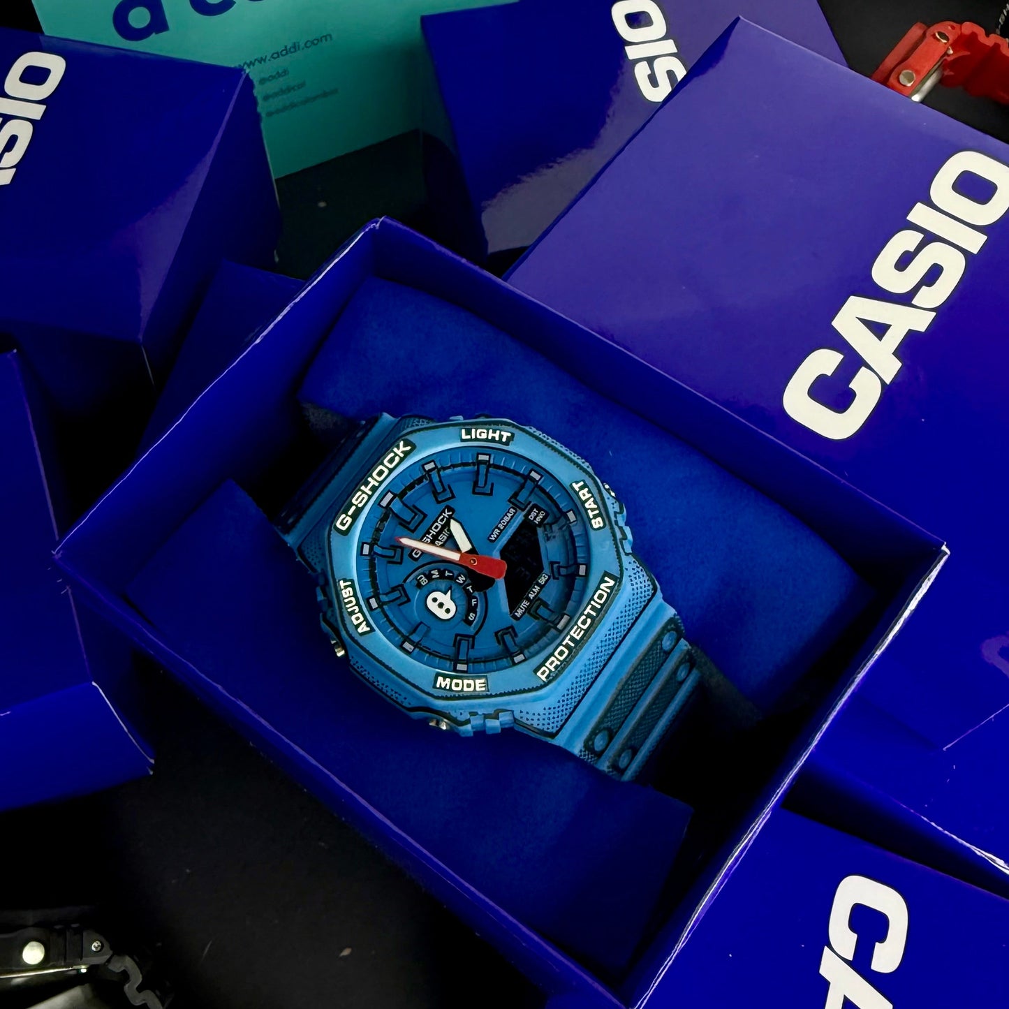 CASIO G-SHOCK PARA HOMBRE REF-GA2100-A