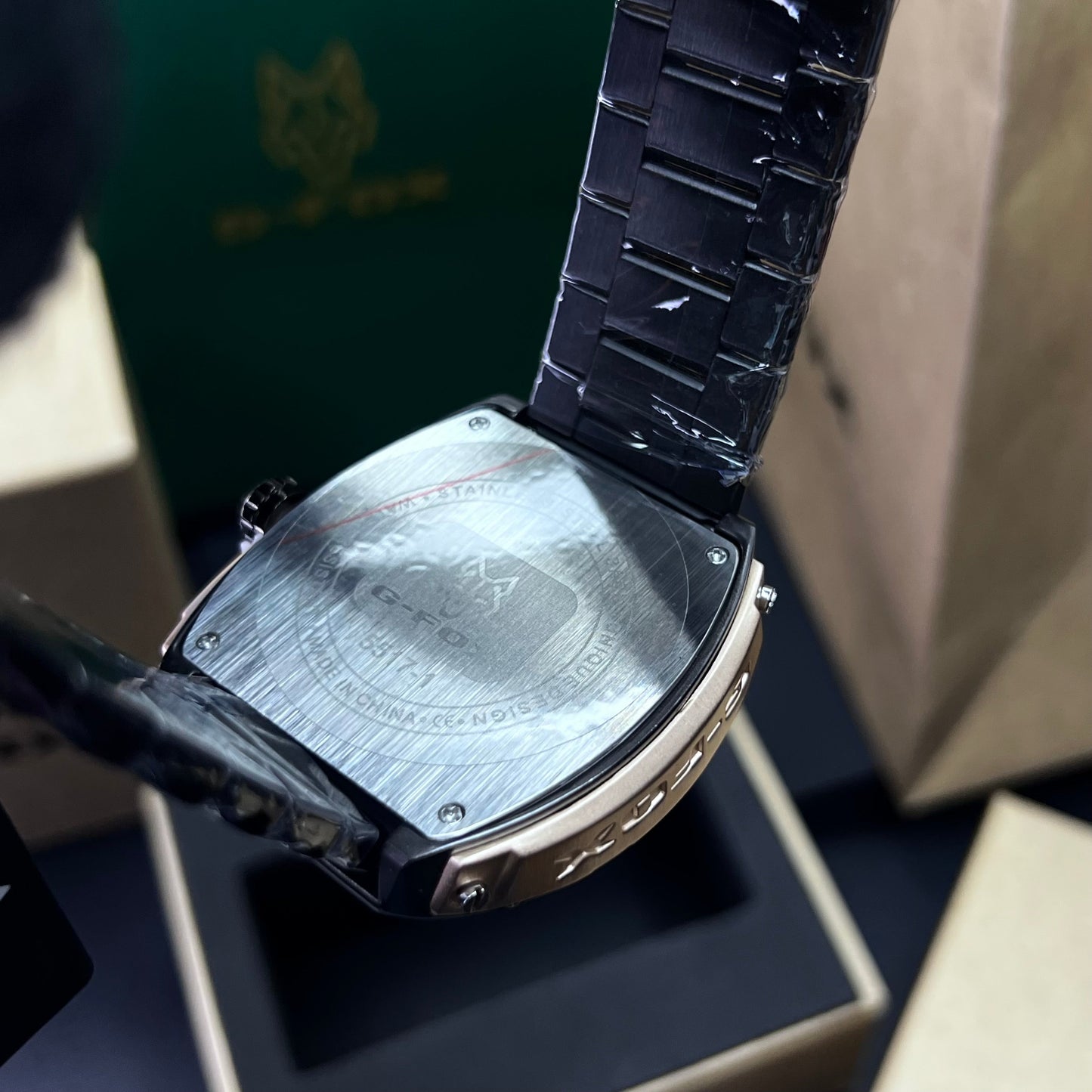 G FOX ORIGINAL x RICHARD MILLER SUMERGIBLE PARA HOMBRE REF-5517-NOR