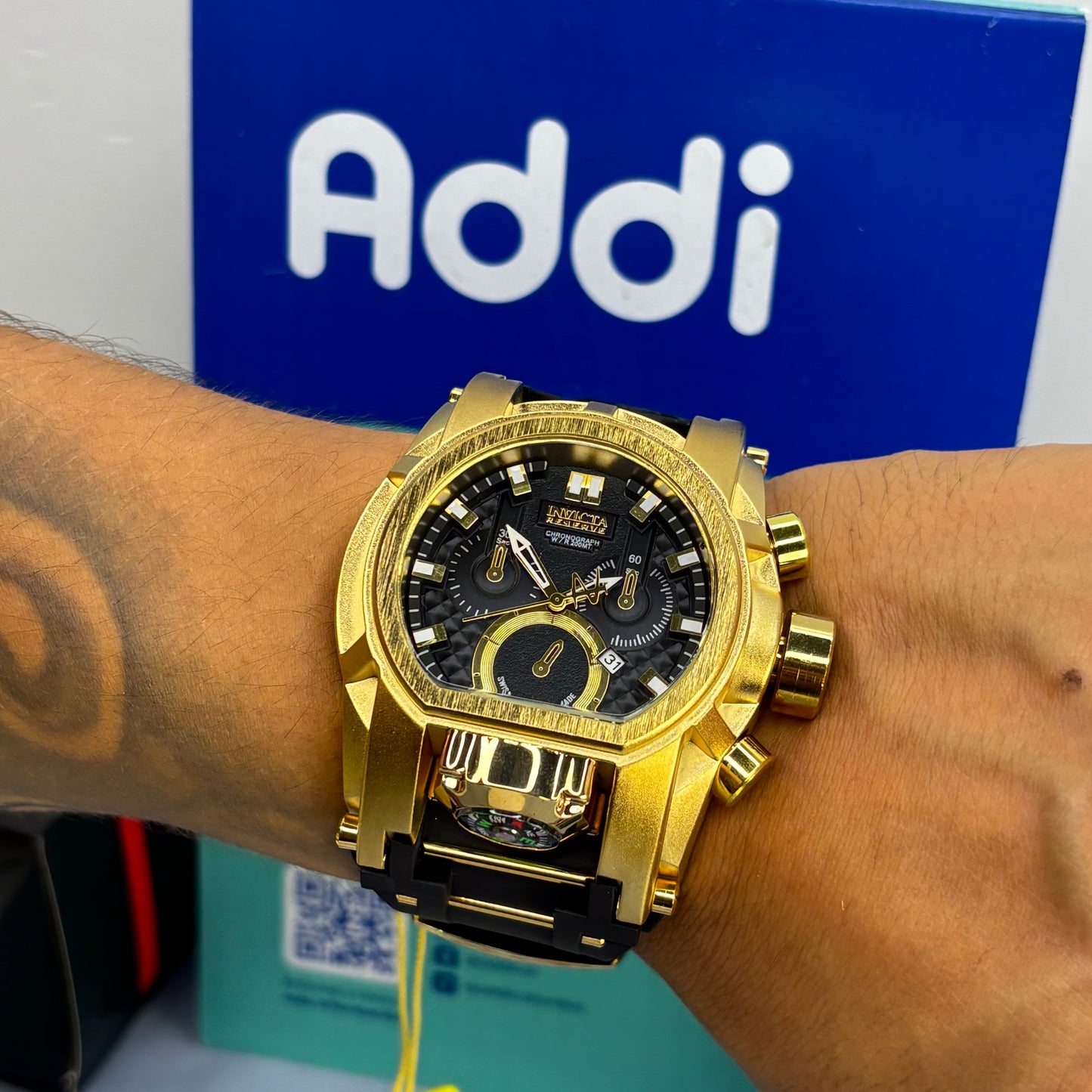 INVICTA BOLT ZEUS GOMA PARA HOMBRE REF-NN