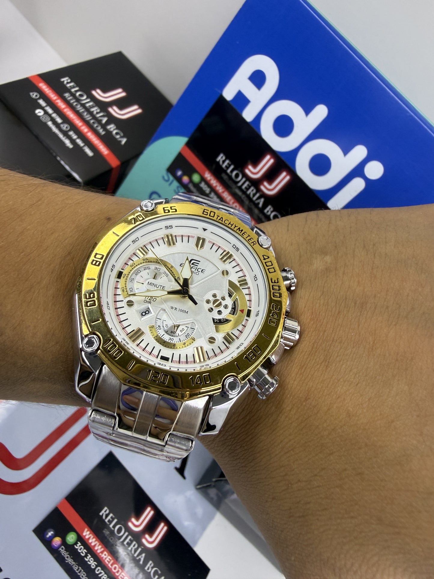 CASIO EDIFICE 550 PARA HOMBRE REF-PBD