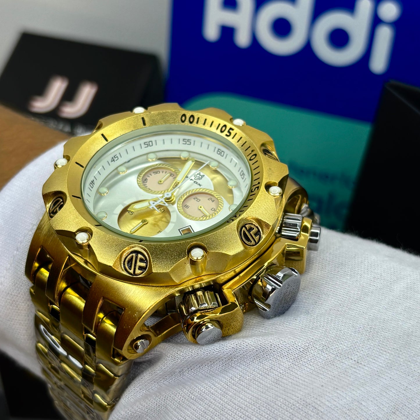 G FOX ORIGINAL FUNCIONAL  POR INVICTA SUMERGIBLE   PARA HOMBRE  REF- DB