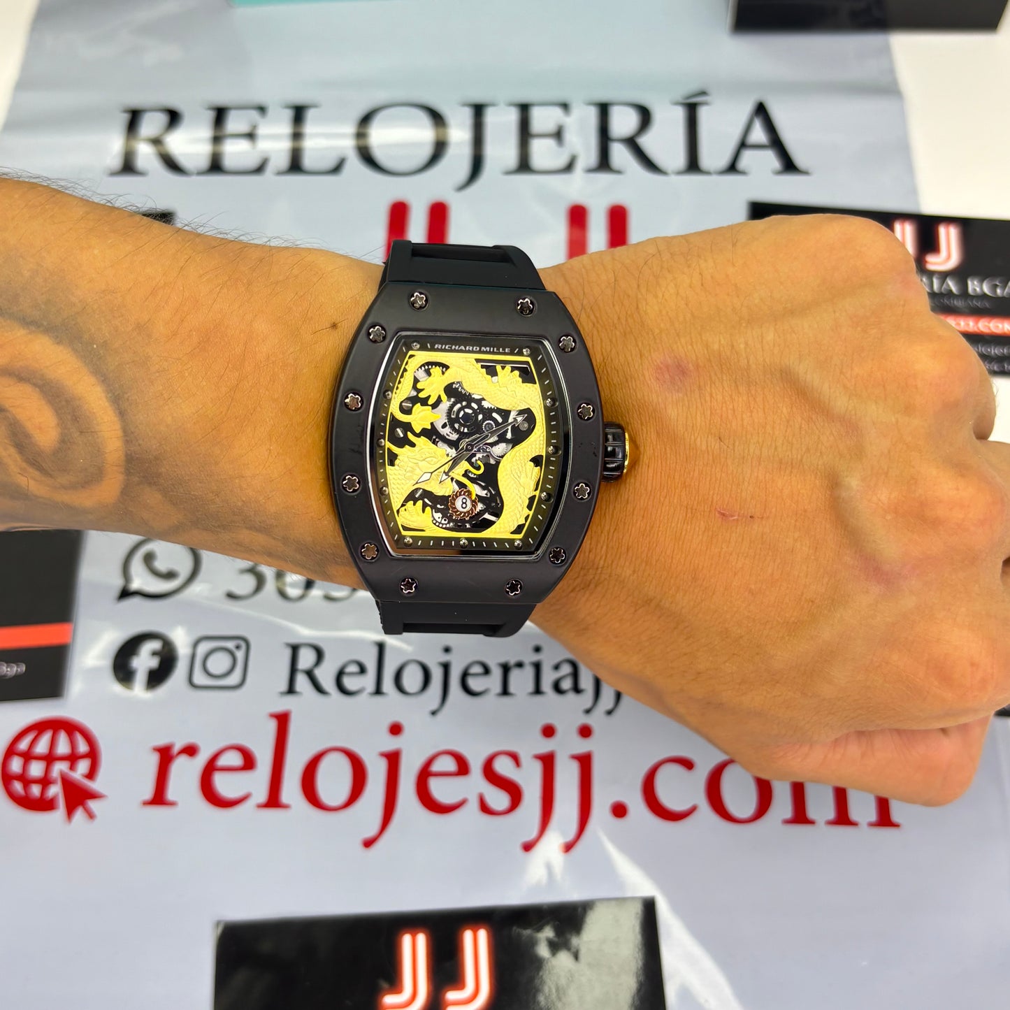 RICHARD MILLER PARA HOMBRE DRAGON -AN