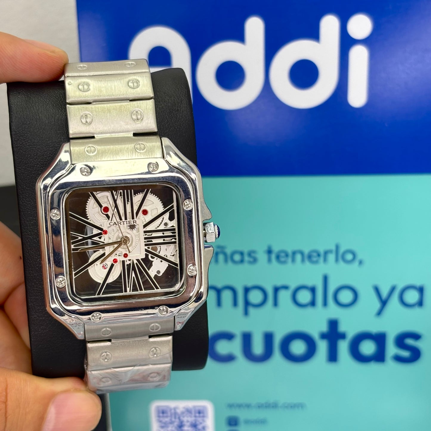 CARTIER SKELETON SANTOS PARA HOMBRE REF-P