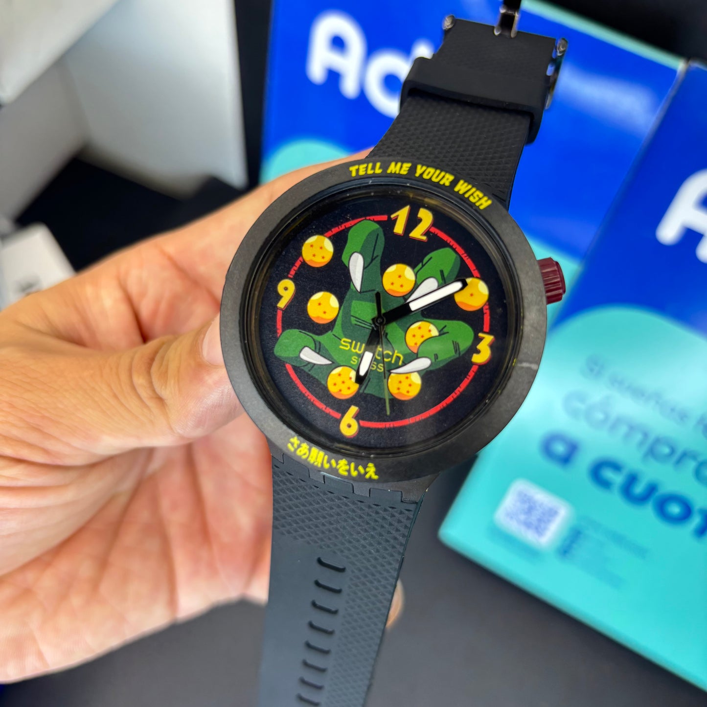 SWATCH UNISEX HOMBRE Y DAMA EDICION SHEN LONG1
