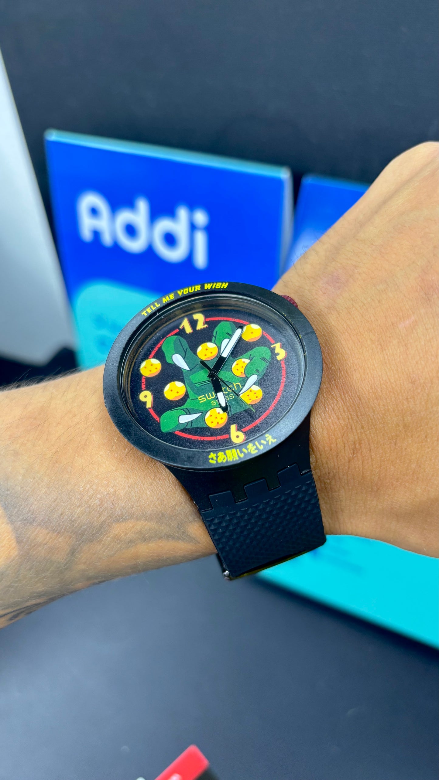 SWATCH UNISEX HOMBRE Y DAMA EDICION SHEN LONG1