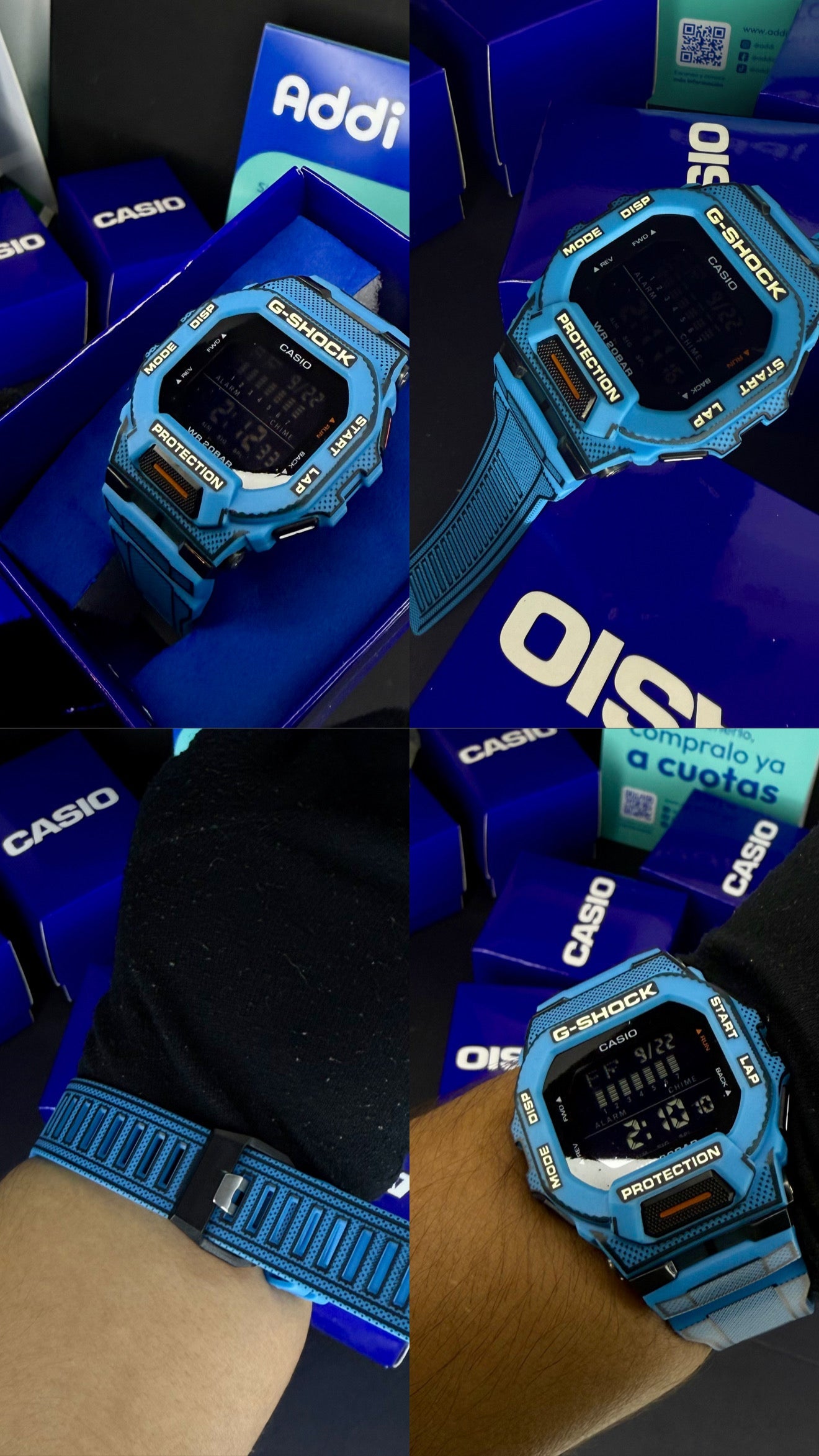 CASIO G-SHOCK PARA HOMBRE REF-GBD200-A