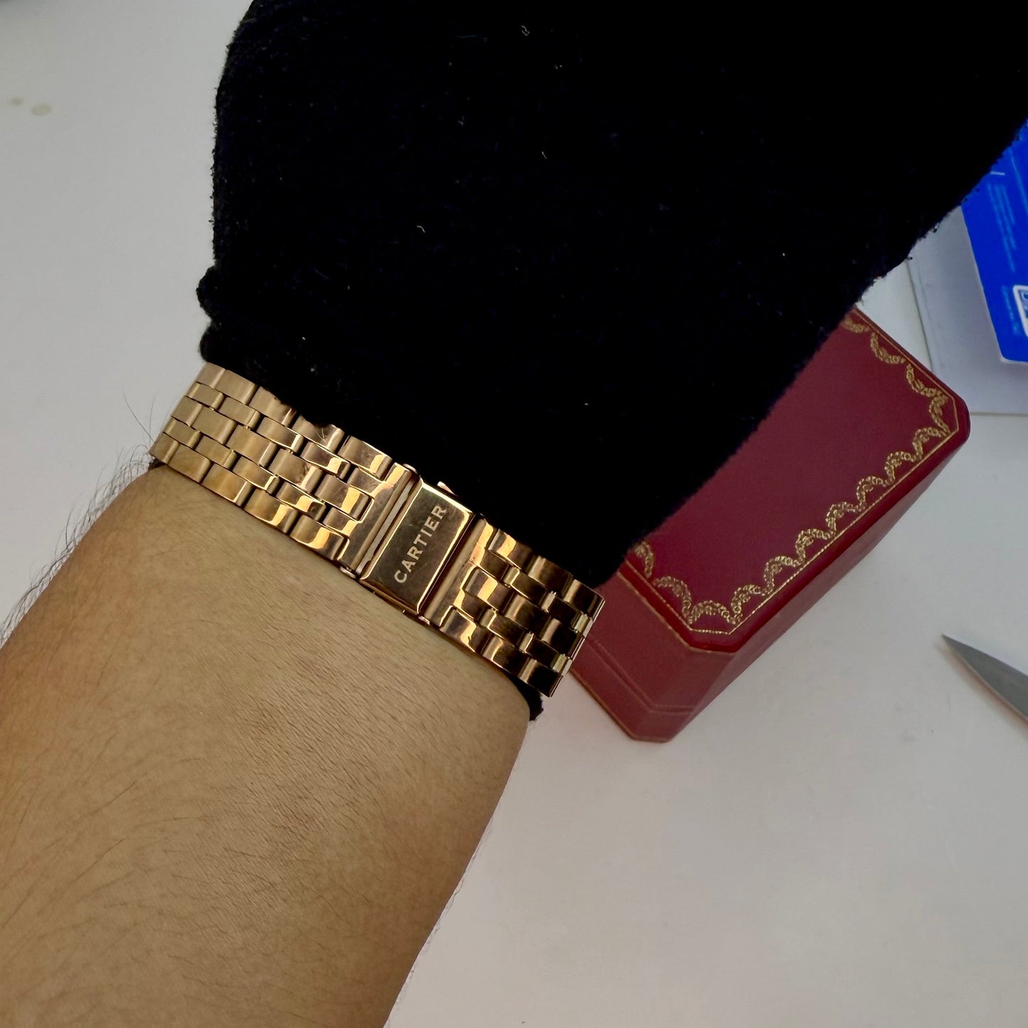 CARTIER DO SANTOS TRIZADO PARA HOMBRE REF-ORB