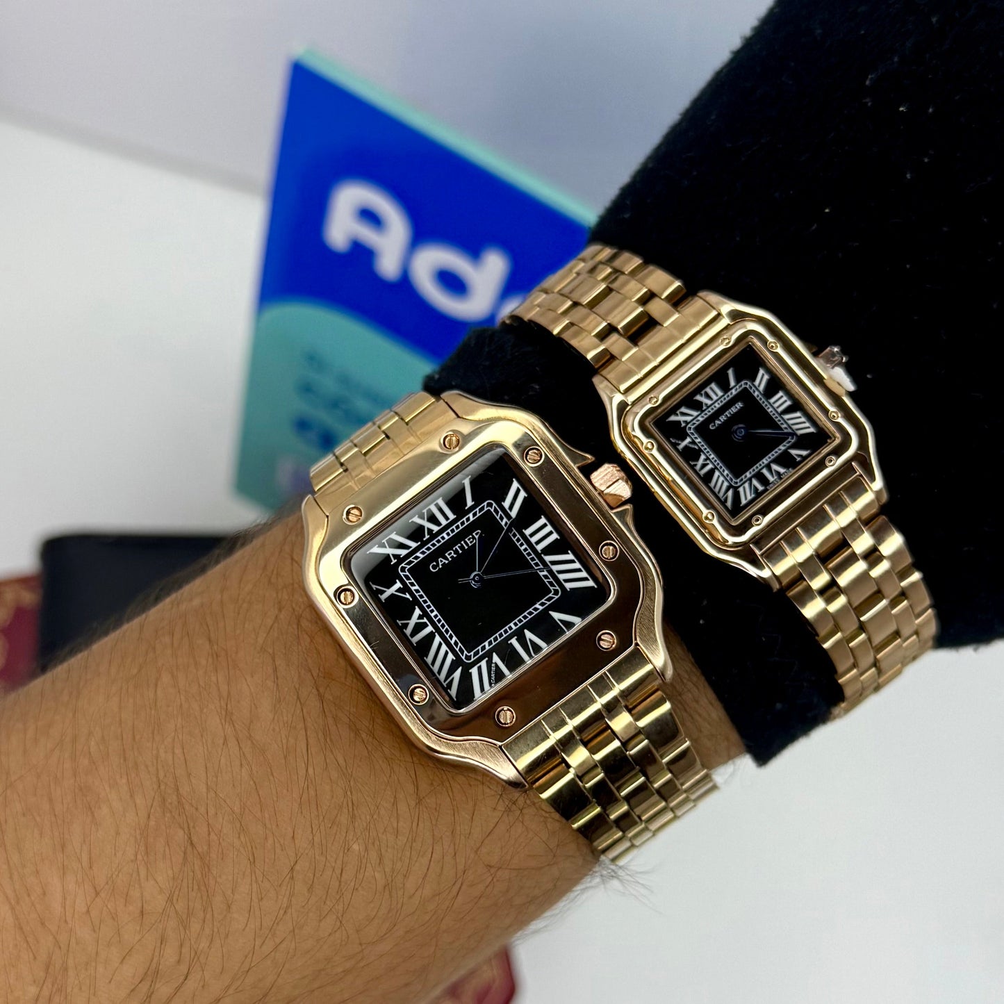 PAREJA CARTIER DO SANTOS TRIZADO REF-ORN