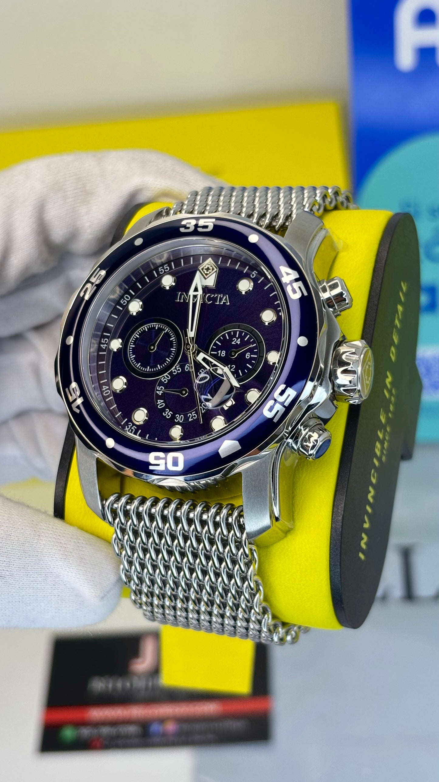 INVICTA PRO DIVER ORIGINAL PARA HOMBRE REF 47237- ACERO