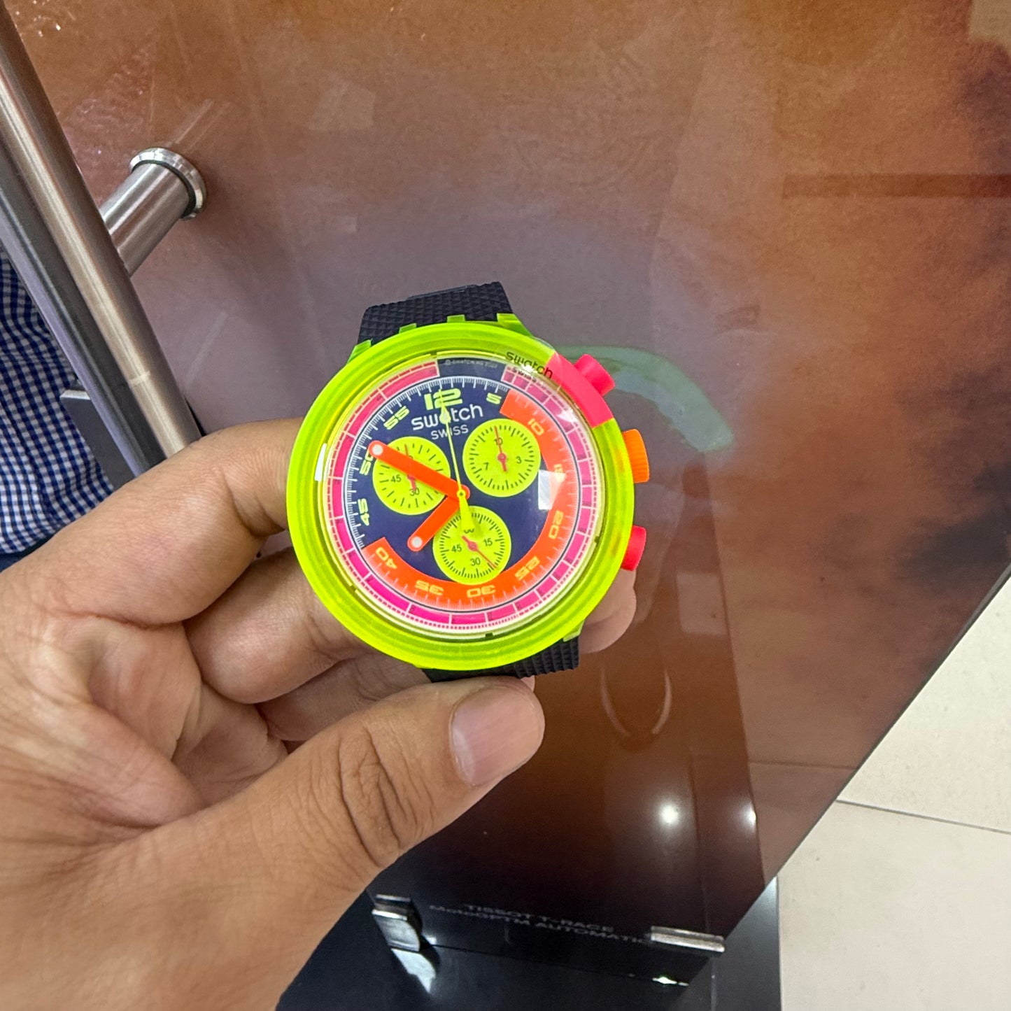 SWATCH ORIGINAL NEON ALTA GAMA UNISEX REF SB06J100