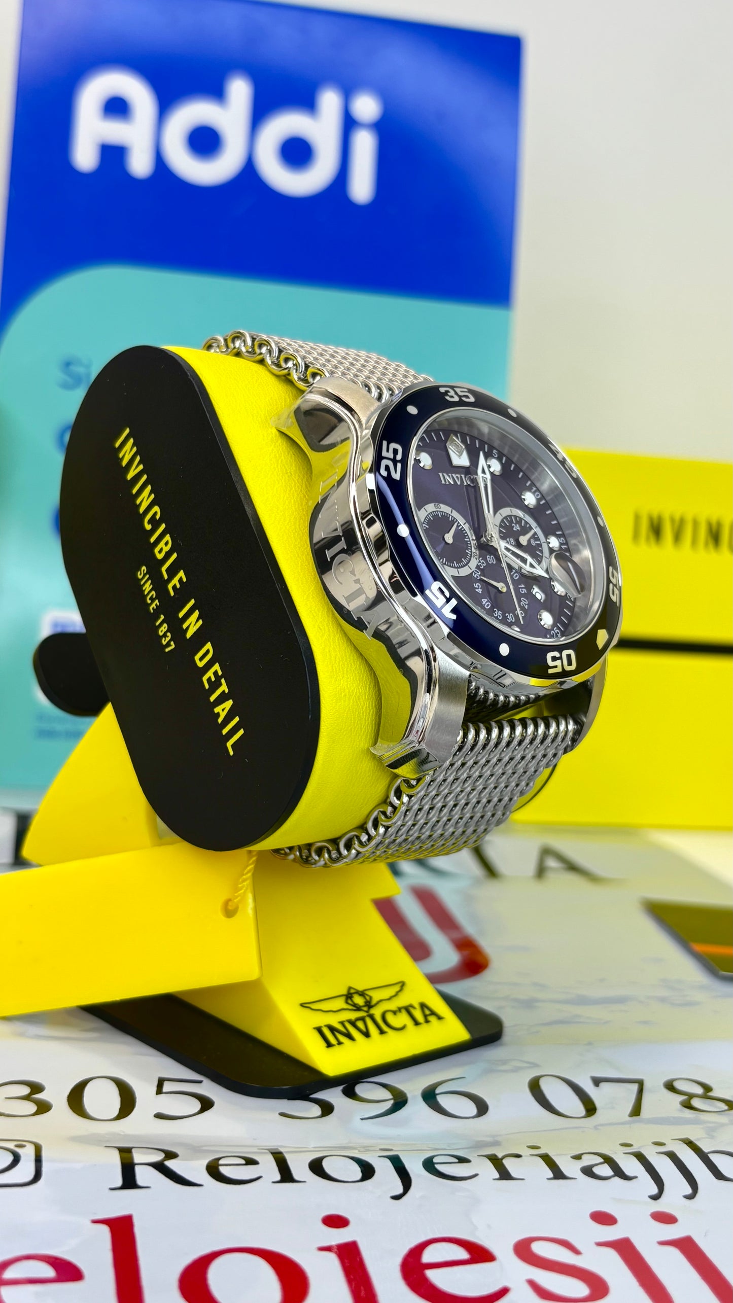 INVICTA PRO DIVER ORIGINAL PARA HOMBRE REF 47237- ACERO