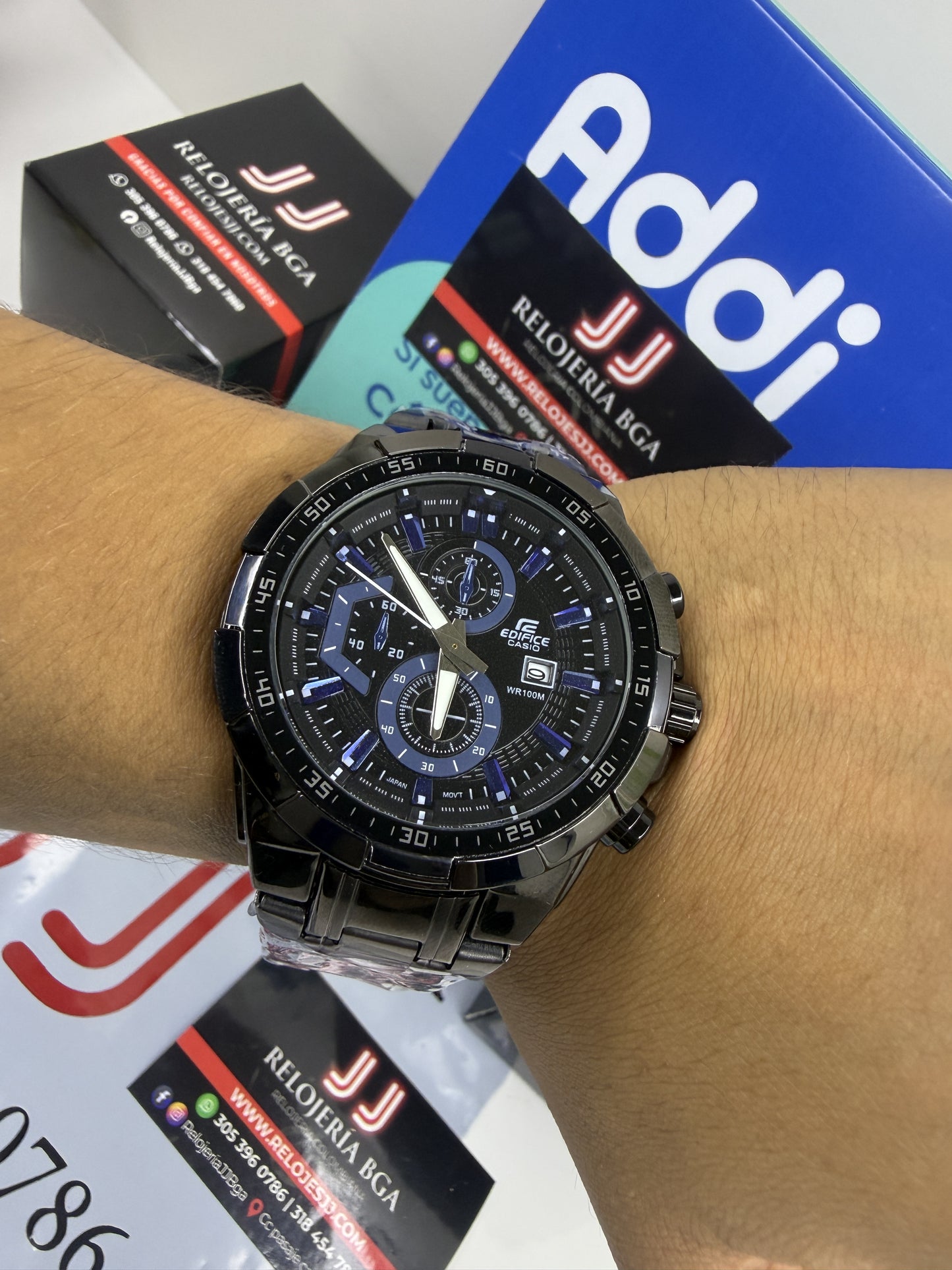CASIO EDIFICE 539  PARA HOMBRE REF-NAZ