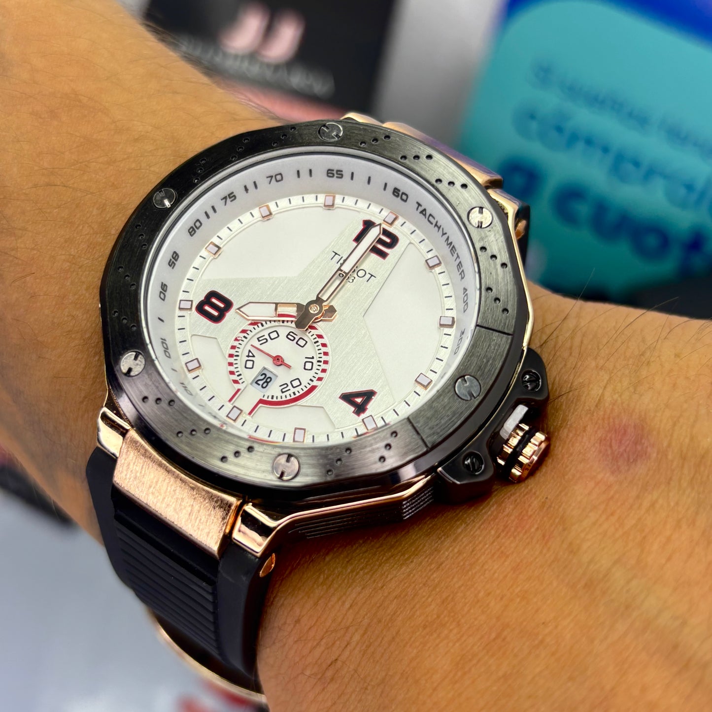TISSOT 1853 MOTO GP PARA HOMBRE REF-NOB
