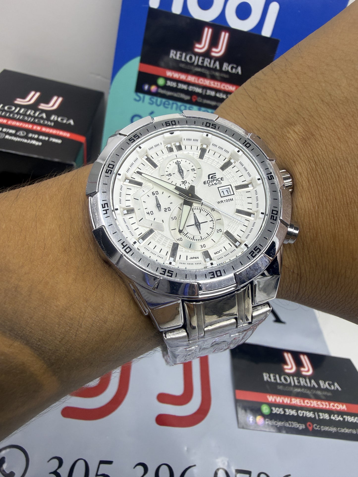 CASIO EDIFICE 539  PARA HOMBRE REF-PB