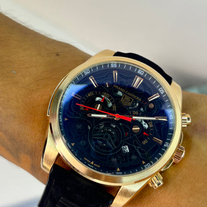 TAG HEUER CR7 FUNCIONAL en cuero  PARA HOMBRE REF-NON