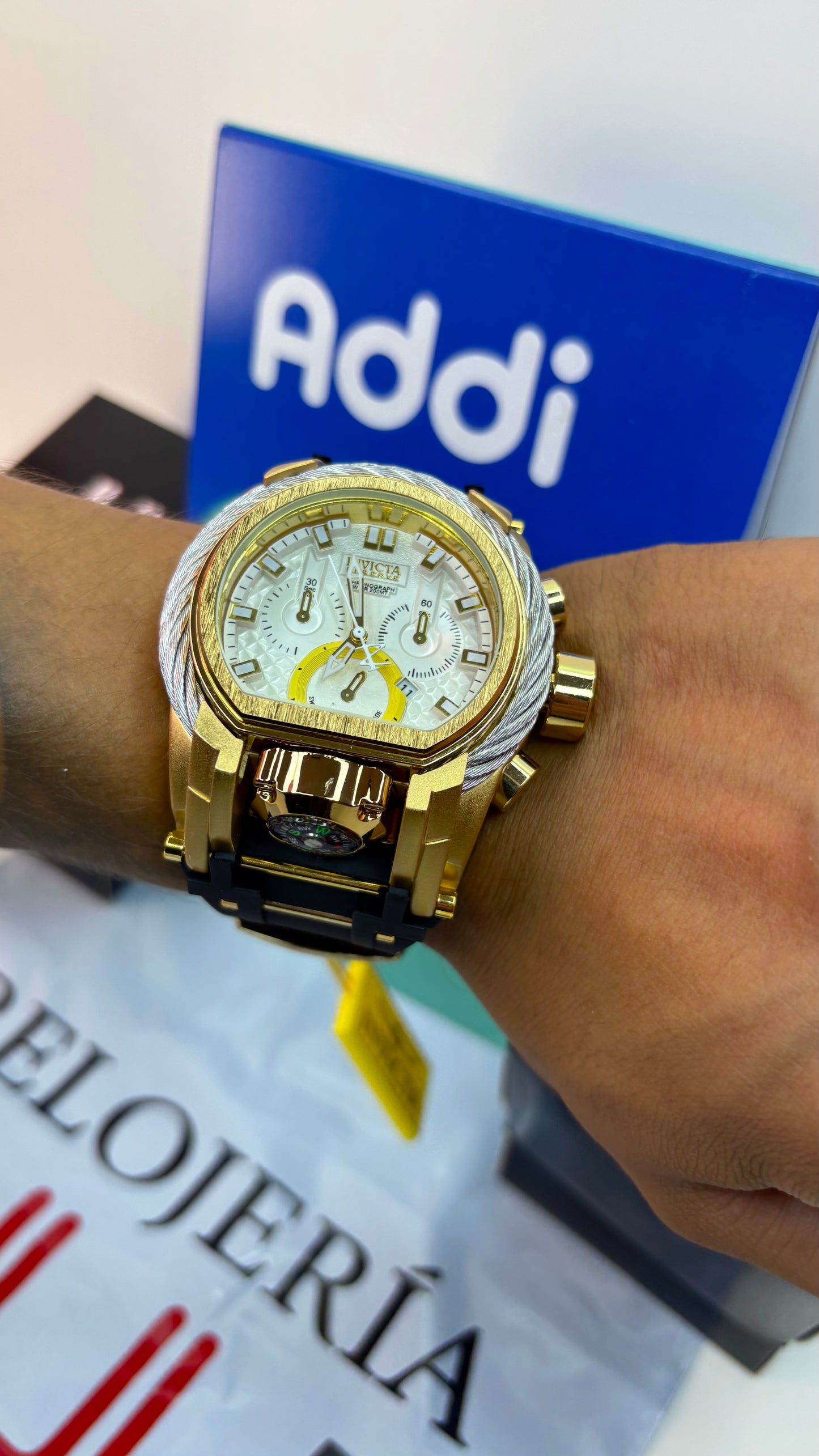 INVICTA BOLT ZEUS GOMA PARA HOMBRE REF-NDB