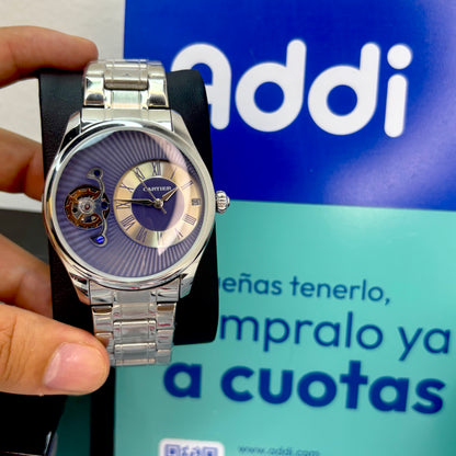 CARTIER ROMANO DOBLE MAQUINA PARA HOMBRE REF-PAZS