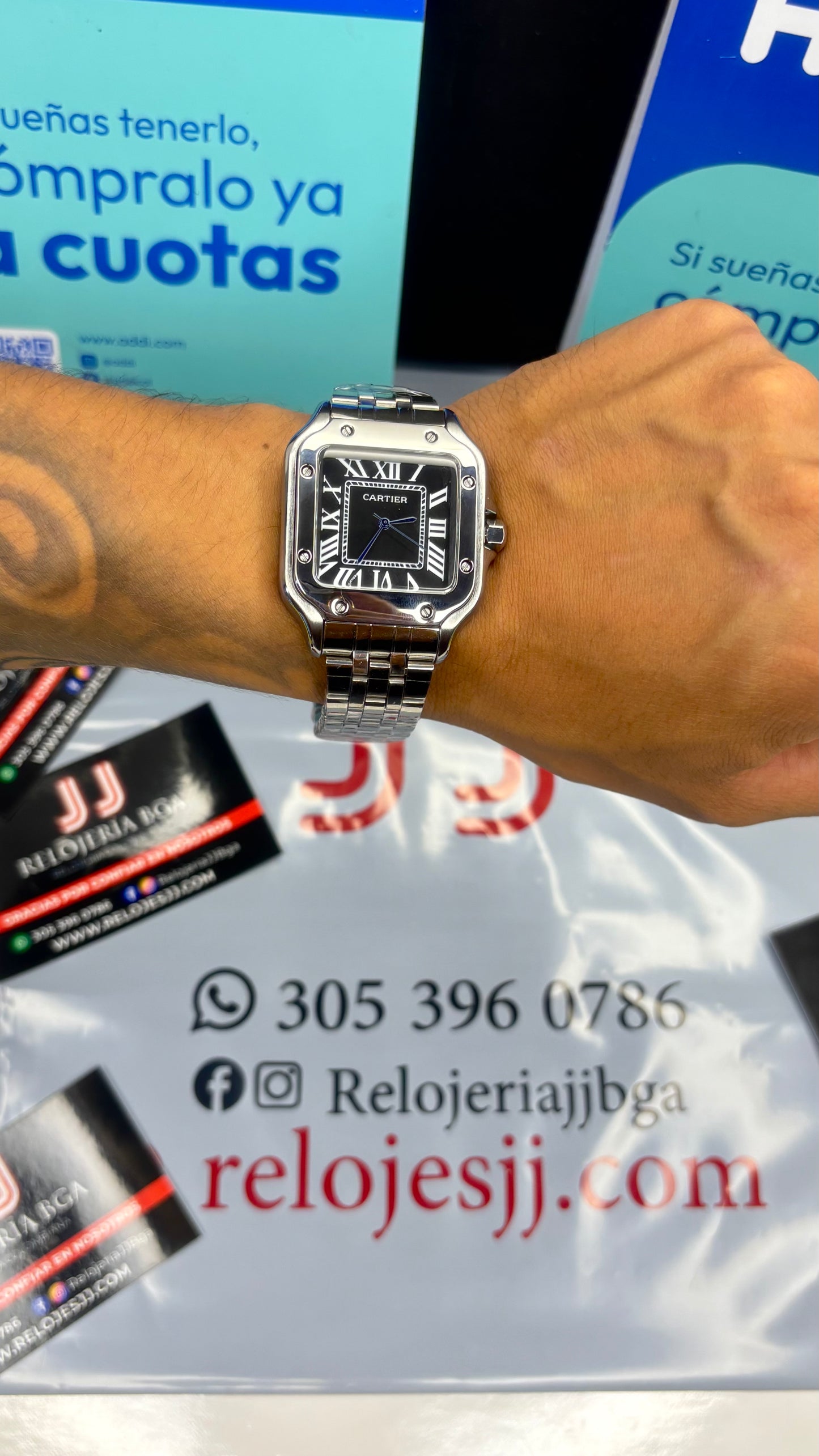 CARTIER DO SANTOS PARA HOMBRE REF-PN