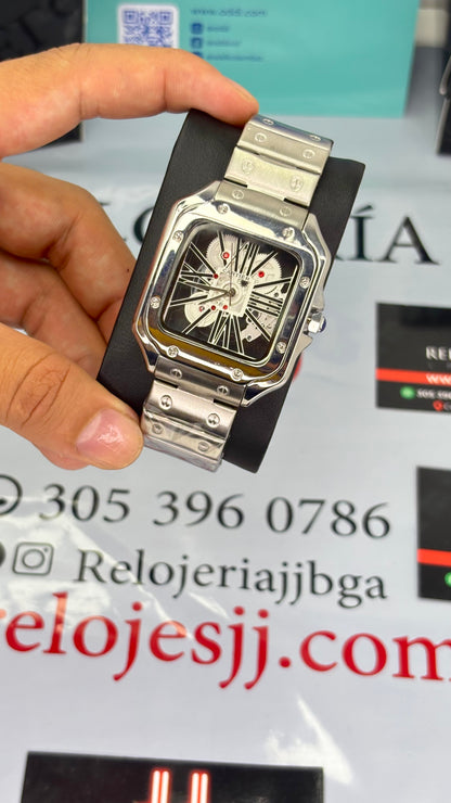 CARTIER SKELETON SANTOS PARA HOMBRE REF-P